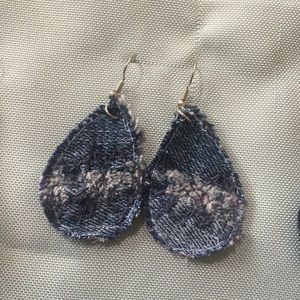 Jean earrings